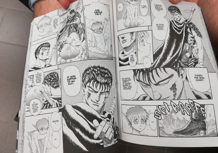 Berserk translated into Italian