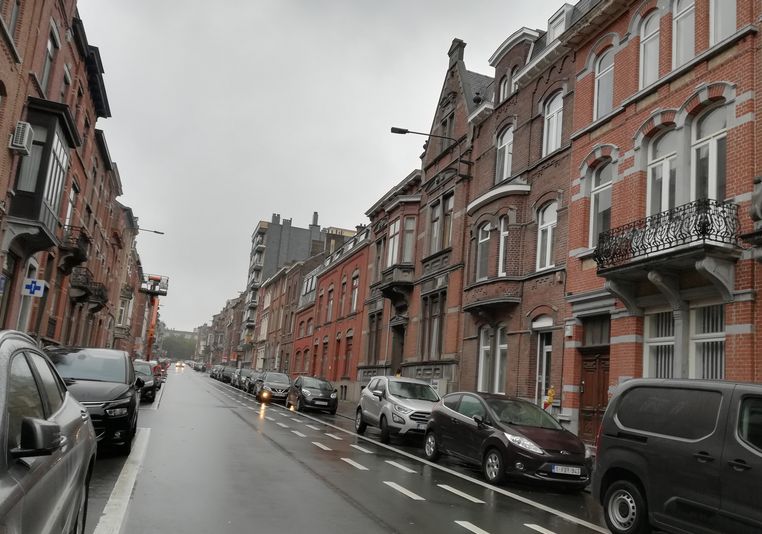 street in Charleroi