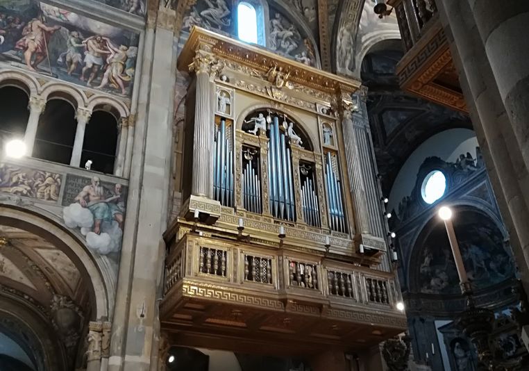 Pipe organ at Duomo