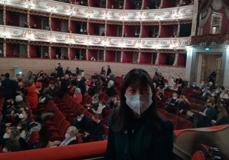 Naoko at Teatro reggio di Parma